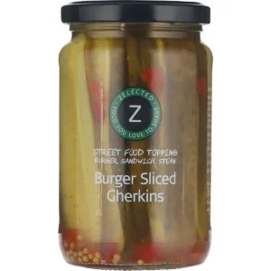Burger Sliced Cucumbers