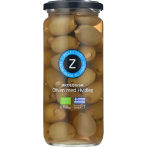 Organic Olives with Garlic