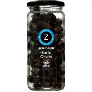 Semidried Black Olives