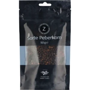 Black peppercorns