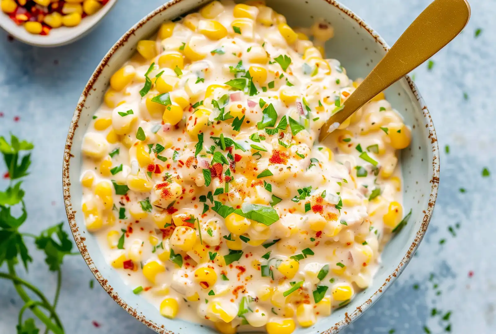 Creamed corn – Flødestuvede majs