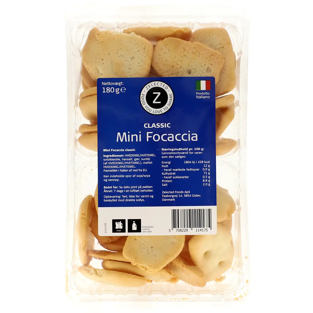 Zelected Mini Focaccia classic 11417