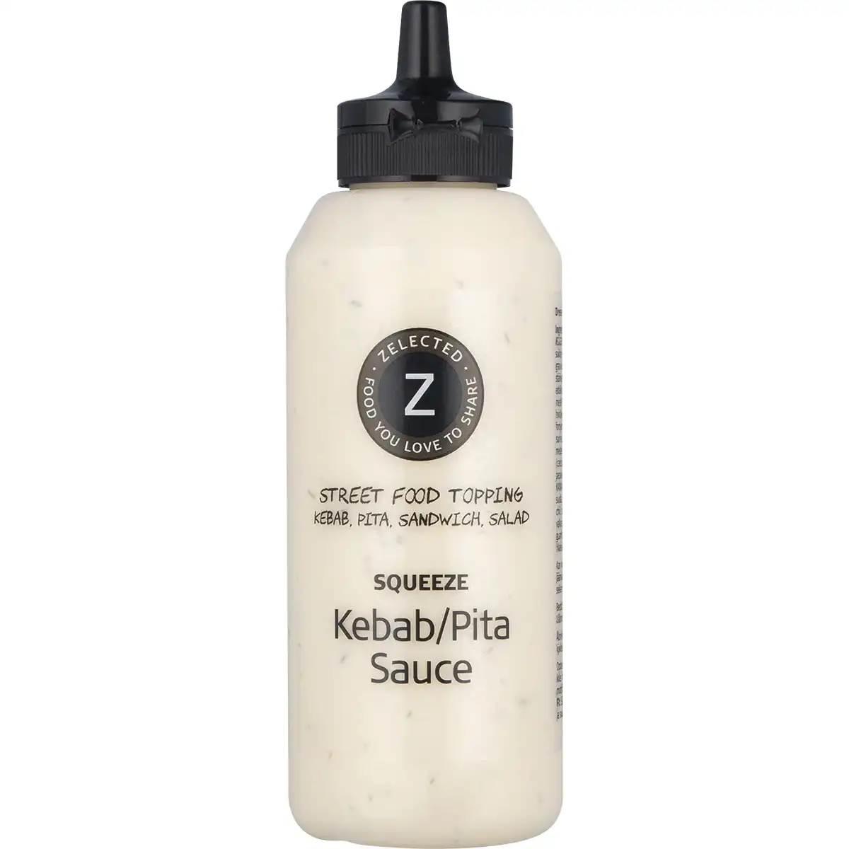z squeeze kebab pita sauce 70074