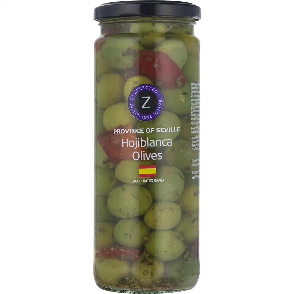 zelected hojiblanca olives 12836